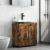 Cabinet pentru chiuvetă de baie Stejar afumat 60 x 34 x 63 cm GartenMobel Dekor