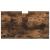 Cabinet pentru chiuvetă de baie Stejar afumat 60 x 34 x 63 cm GartenMobel Dekor
