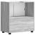 Cabinet pentru chiuvetă de baie sonoma gri 60 x 34 x 63 cm GartenMobel Dekor