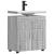 Cabinet pentru chiuvetă de baie sonoma gri 60 x 34 x 63 cm GartenMobel Dekor
