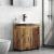 Cabinet pentru chiuvetă de baie Lemn vechi 60 x 34 x 63 cm GartenMobel Dekor