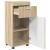 Dulap de Baie Stejar sonoma 37 x 31.5 x 82 cm Lemn compozit GartenMobel Dekor