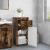Dulap de Baie Stejar afumat 37 x 31.5 x 82 cm Lemn compozit GartenMobel Dekor
