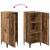 Bufet Lemn vechi 34.5 x 34 x 90 cm Lemn compozit GartenMobel Dekor