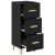 Bufet cu sertar Stejar negru 34.5 x 34 x 90 cm Lemn compozit GartenMobel Dekor