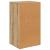 Bufet stejar artizanal 40 x 33 x 70 cm Lemn compozit GartenMobel Dekor