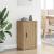 Bufet stejar artizanal 40 x 33 x 70 cm Lemn compozit GartenMobel Dekor