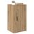 Bufet stejar artizanal 40 x 33 x 70 cm Lemn compozit GartenMobel Dekor