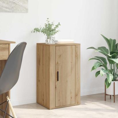 Bufet stejar artizanal 40 x 33 x 70 cm Lemn compozit GartenMobel Dekor