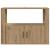 Bufet stejar artizanal 80 x 30 x 60 cm Lemn compozit GartenMobel Dekor