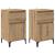 Dulap de noapte 2 pcs stejar artizanal 40 x 35 x 70 cm GartenMobel Dekor