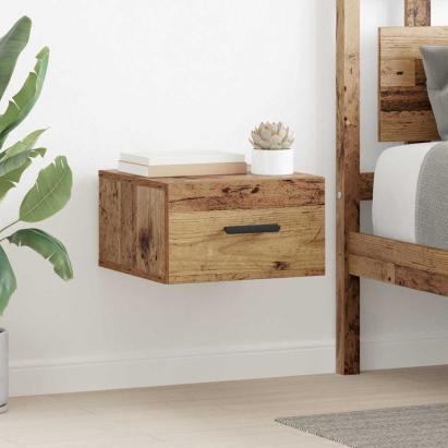 Dulap de noapte Lemn vechi 35 x 35 x 20 cm Lemn compozit GartenMobel Dekor