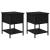 Dulap de noapte 2 pcs Lemn vechi 35 x 35 x 20 cm Lemn compozit GartenMobel Dekor