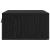 Dulap de noapte Stejar negru 35 x 35 x 20 cm Lemn compozit GartenMobel Dekor