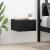 Dulap de noapte Stejar negru 35 x 35 x 20 cm Lemn compozit GartenMobel Dekor