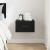 Dulap de noapte Stejar negru 35 x 35 x 20 cm Lemn compozit GartenMobel Dekor
