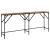 Masă de consolă Lemn vechi 180 x 29 x 75 cm Lemn compozit GartenMobel Dekor