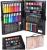 Trusa pictura si desen 86 piese, valiza depozitare, creioane colorate, carioci, acuarele MultiMark GlobalProd