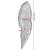 Sculptură cu Aripi Argintiu 17 x 5 x 59 cm Aluminiu GartenMobel Dekor