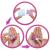 BARBIE SET PARTY UNBOXED REVEAL PAPUSA BARBIE VIOLET CU 10 ACCESORII SURPRIZA SuperHeroes ToysZone