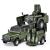 MASINUTA METALICA CONVERTIBILA LAND ROVER DEFENDER VERDE CU SCARA 1 LA 32 SuperHeroes ToysZone