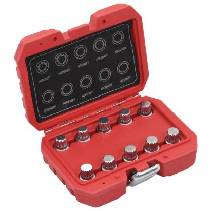 Set chei pentru piuliță antifurt pentru VW, 10 piese GartenMobel Dekor