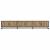 Cabinet TV stejar artizanal 240 x 35 x 41 cm Lemn compozit GartenMobel Dekor