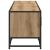 Cabinet TV stejar artizanal 240 x 35 x 41 cm Lemn compozit GartenMobel Dekor