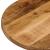Blat de masă oval, 120x60x2,5 cm, lemn masiv mango brut GartenMobel Dekor