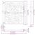Poarta de gradina neagra 105x106 cm design flacara din otel GartenMobel Dekor