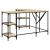 Birou, stejar sonoma, 139x139x75 cm, lemn prelucrat GartenMobel Dekor