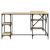 Birou, stejar sonoma, 139x139x75 cm, lemn prelucrat GartenMobel Dekor