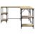 Birou, stejar sonoma, 139x139x75 cm, lemn prelucrat GartenMobel Dekor