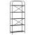 Raft pentru cărți Stejar negru 80 x 30 x 183 cm Lemn compozit GartenMobel Dekor