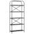 Raft pentru cărți Stejar negru 80 x 30 x 183 cm Lemn compozit GartenMobel Dekor