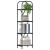 Raft pentru cărți Stejar negru 40 x 30 x 146 cm Lemn compozit GartenMobel Dekor