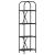 Raft pentru cărți Stejar negru 40 x 30 x 146 cm Lemn compozit GartenMobel Dekor