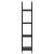 Raft pentru cărți Stejar negru 40 x 30 x 146 cm Lemn compozit GartenMobel Dekor