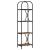 Raft pentru cărți Stejar afumat 40 x 30 x 146 cm Lemn compozit GartenMobel Dekor