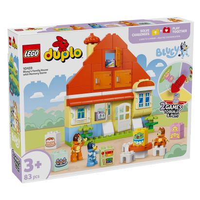 LEGO DUPLO CASA DE FAMILIE A LUI BLUE CU JOC DE MEMORIE 10459 SuperHeroes ToysZone