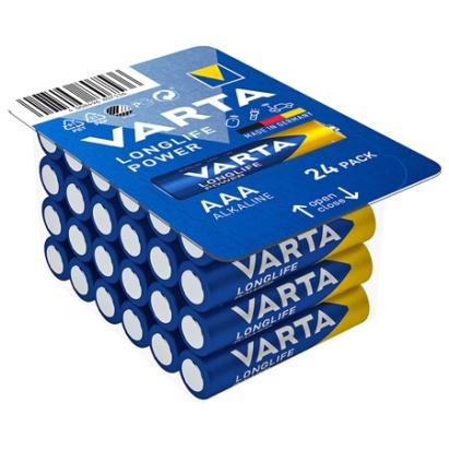Varta Longlife Power AA LR6- 24 baterii alcaline SafetyGuard Surveillance