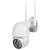 Camera IP WiFi PTZ exterioara KrugerMatz CONNECT C30, 5MP, Infrarosu 10m, Audio Bidirectional, POE, lentila 2.8mm, IP66 SafetyGuard Surveillance