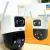Sistem supraveghere Wi-Fi IMOU, 2 camere 5MP Alarma Dual Light 30m Audio, 1 camera rotativa Dual Lens 5+5MP Alarma Dual Light 30m Audio, NVR, Hard 1TB SafetyGuard Surveillance