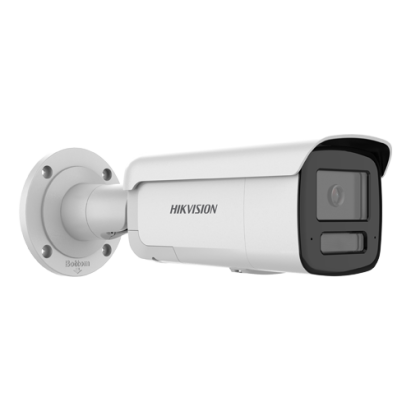 Camera IP Hikvision 4K, lentila 2.8mm, IR 60m, WL 60m ColorVu3, Audio, Alarma Audio+Strobo - DS-2CD2T87G3-LIS2UY-SL-2.8mm SafetyGuard Surveillance