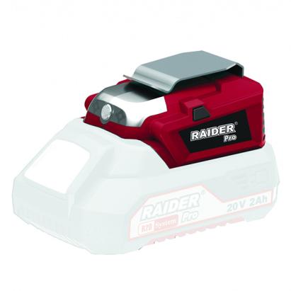 Adaptor USB cu lampa pentru seria R20 RAIDER PRO 039706 HardWork ToolsRange