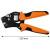 Cleste de sertizare 200mm automat 0,5 -6 mm2, AWG 22-10 frontal NEO TOOLS 01-540 HardWork ToolsRange