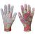 Manusi de gradina acoperite cu PU, model trandafir, marimea 9" VERTO 97H145 HardWork ToolsRange