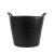 Galeata din plastic neagra de 26 litri cu manere intarite Bellota BKT26BP HardWork ToolsRange