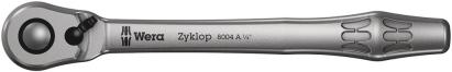 Clichet reversibil, WERA 8004 C Zyklop Metal Ratchet, 1/4" Wera 05004004001 HardWork ToolsRange