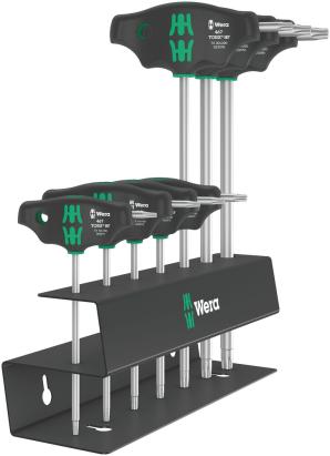 Set chei torx tip "T", 467/7 TORX HF Set 2, 7 bucati, Wera 05023456001 HardWork ToolsRange